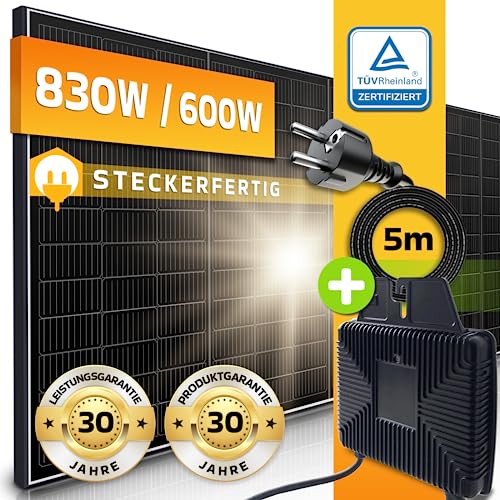 Mikrowechselrichter Set 2400W - Für Balkonkraftwerk Mit WLAN & App