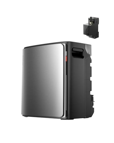 ECOFLOW STREAM Ultra X 3,84kWh, 0% VAT Balkonkraftwerk mit Speicher, 4 MPPT Solareingang, 2300W Dual AC-Anschlüsse, All-in-One Stromspeicher mit Wechselrichter 23kWh Kapazität, 6000 Zyklen, Plug&Play