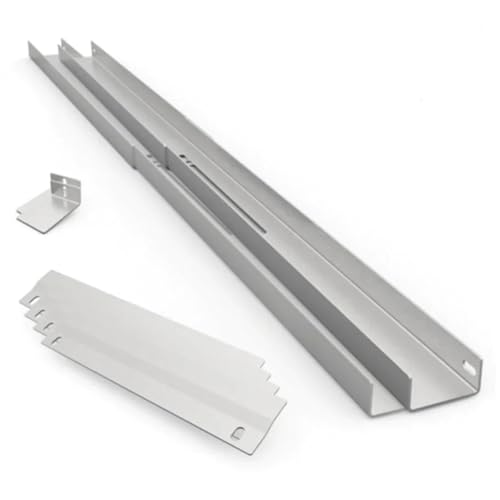 Kleines Kraftwerk Balkonkraftwerk Wandhalterung | Verdeckte Aufhängung mit variabler Einstellung für 1 Solarmodul | Halterung für Fassade & Hauswand Made in Germany | 3 mm V2A Edelstahl