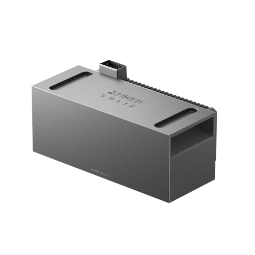 Anker SOLIX Erweiterungsakku, 1600Wh BP1600 Akku für Solarbank 2 Serie, Balkonkraftwerk mit Speicher, 6000 Ladezyklen, Erweiterbar auf 9600Wh, IP65 wasserdicht & staubfest, Modulares Design