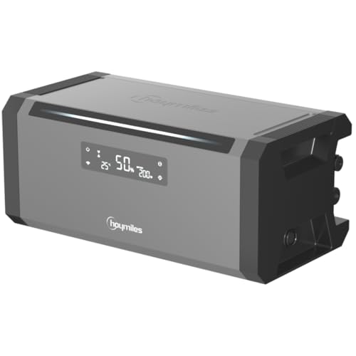 Hoymiles HiBattery AC 1,92 kWh Solarbatterie, Plug-and-Play Speicherlösung für Balkonkraftwerk & Photovoltaik, erweiterbar bis 11,52 kWh (0% nach §12 Abs. 3 UStG, 1x HiBattery AC)