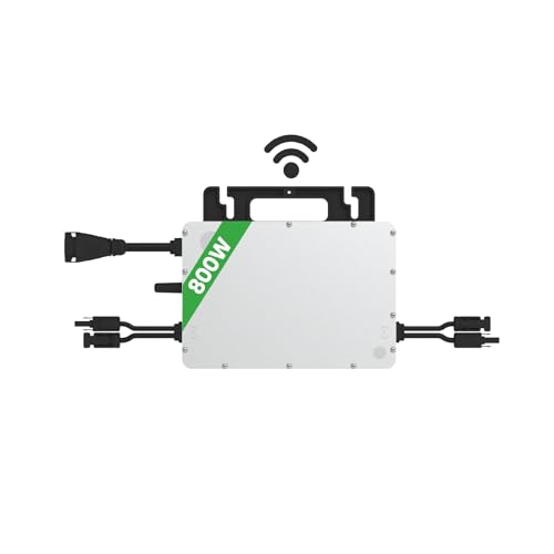 Hoymiles 800W Balkonkraftwerk WiFi Microwechselrichter - Höchstleistung Wechselrichter - Upgradebarer Hoymiles 800W-2t Wechselrichter - upgradefähiger von 600W auf 800W