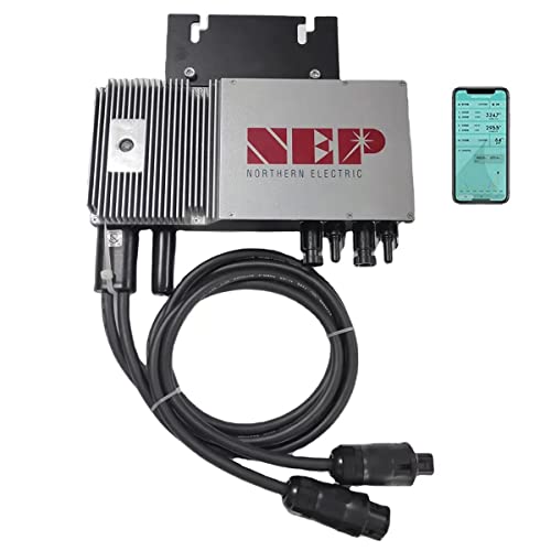 EFASO Solar NEP Balkonkraftwerk Wechselrichter NEP BDM 600X WIFI 2 x 300 Watt Max. Ausgangsleistung 600W