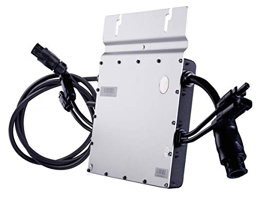 NasitosHoymiles HM-800 Solar Mikrowechselrichter für 2 PV Module von je 320Wp bis 500Wp Wechselrichter für Balkonkraftwerk