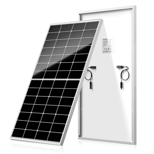 300W Solarpanel 12V Monokristallines Solarmodul, PV-Modul 25.4% Hoch-Effizienz solar panel für Wohnwagen Wohnmobile, Häuser, Balkone, Boote, Hausdach, Batterien und Off-Gri (300w)
