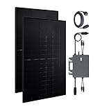 Balkonkraftwerk 800W Komplett-Set | 2x 460W Longi Modul TSUN TSOL-MS800