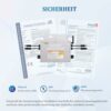 PMSUN 600W netzgekoppelter Mikro-Wechselrichter mit WiFi-Kommunikation wasserdicht MPPT stapelbar DC30-60V Solareingang AC220V reiner Sinusausgang für 30V 36V PV-Module – Bild 5
