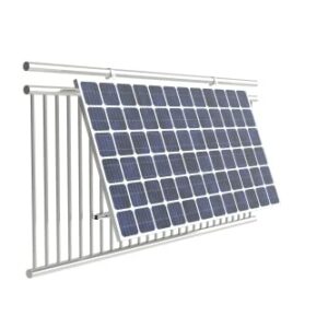 Verstellbare Halterung für Solarmodule Halterung Balkon Wohnmobil Wand  Balkon