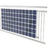 Solarsys® - Balkonkraftwerk Balkonhalterung TÜV-Zertifika Verstellbar 0°-30° Solarmodul Halterung Alu, Halterung zum Befestigen von PV Photovoltaik Solarmodul Solarpanel am Balkongeländer – Bild 3