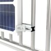 Solarsys® - Balkonkraftwerk Balkonhalterung TÜV-Zertifika Verstellbar 0°-30° Solarmodul Halterung Alu, Halterung zum Befestigen von PV Photovoltaik Solarmodul Solarpanel am Balkongeländer – Bild 9