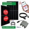 Multi Kon Trade 810W/800W Balkonkraftwerk 800W Komplett - 2x 405W Solarmodul + Wechselrichter 800W drosselbar - Photovoltaik Komplettanlage Balkon Solaranlage Komplettset - WLAN Solar PV Anlage – Bild 2