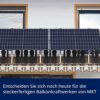 Multi Kon Trade 810W/800W Balkonkraftwerk 800W Komplett - 2x 405W Solarmodul + Wechselrichter 800W drosselbar - Photovoltaik Komplettanlage Balkon Solaranlage Komplettset - WLAN Solar PV Anlage – Bild 9