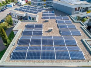 Geförderte Solaranlage in NRW