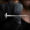 100 Stück SCREW REBEL Spenglerschrauben 4,5 x 80 mm - Edelstahl A2, Inox mit EPDM-Dichtscheibe Ø15mm TX 20 – Bild 4