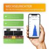 Balkonkraftwerk 800W Komplettset Steckdose, VDE zertifiziert, Flachdach-Halterung, 2 PV-Module 405 Watt, 800W AP Wechselrichter upgradebar 800 Watt (Flachdach Halterung - 5m Anschlusskabel)… – Bild 6