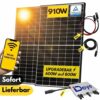 Balkonkraftwerk 910W / 800W I Solaranlage I Plug & Play steckerfertig I PV Anlage I inkl. Zubehör und Montagematerial (ohne Halterung)