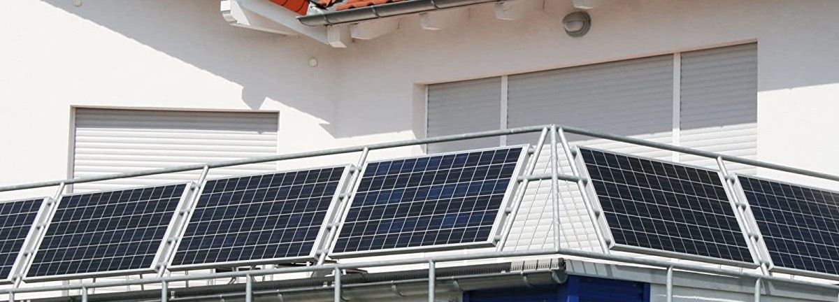 Solaranlage Balkon mit 1000 Watt