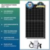 760 Balkonkraftwerk 600 W Photovoltaik Solaranlage mit Hoymiles HM-600 Mikrowechselrichter mit Zubehör – Bild 2
