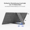 EF ECOFLOW Tragbare Powerstation RIVER 2 mit 60W faltbare solar panel, 256 Wh Solargenerator mit LiFeP04, Schnellladung in 1 Stunde, bis zu 600 W Leistung, Balkonkraft für Notstrom/Camping/Wohnmobile – Bild 6