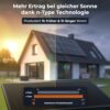 Solarway Balkonkraftwerk 800W Komplett Steckdose, 600W/800W Ausgang ist einstellbar, 2 x 400W JaSolar-Module, 1 x Deye Wechselrichter mit APP&WiFi Zubehör, Plug&Play – Bild 4