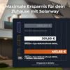 Solarway Balkonkraftwerk 800W Komplett Steckdose, 600W/800W Ausgang ist einstellbar, 2 x 400W JaSolar-Module, 1 x Deye Wechselrichter mit APP&WiFi Zubehör, Plug&Play – Bild 5