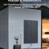 EcoFlow Powerstream Balkonkraftwerk mit Speicher 0% VAT, WLAN netzgekoppelter Mikrowechselrichter 800W, 2kWh Wasserdichter Akku, 400W Rigid Solarpanels ×2, App-Steuerung, Energieverbrauchssteuerung – Bild 2