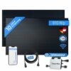 flex-energie Balkonkraftwerk Komplettset I 810Wp Solarmodul, Hoymiles HMS-800W-2T Wechselrichter & 5m Kabel I Solaranlage zur Stromkosten-Einsparung & Energiegewinnung auf Terasse, Balkon, Dach