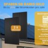 Powerness® 810Wp Balkonkraftwerk 800W Komplett Steckdose, 405Wpx2 Full Black Solarmodule, Growatt 800W Wechselrichter mit 5m Kabel und 2x2m MC4 Solarkabel Solaranlage Komplettset – Bild 6