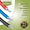 Verlängerungskabel beidseitig Solarstecker Solarkabel rot / schwarz 6mm² inkl. montierter Solar-Stecker 1- 50m (2 x 1m) – Bild 7