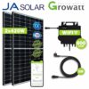 GreenSun Solar Balkonkraftwerk 840Watt / 800Watt Photovoltaik Solaranlage Growatt® JA Solar® – Bild 2