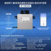BENY 860W Balkonkraftwerk 800W Komplett Steckdose, Solaranlage Komplettset -2x430W Bifazial Solarpanels- Inklusive Solarmodul Halterung- 800W/ 600W Wechselrichter mit APP& Wifi- 5m Kabel, 0% MwSt. – Bild 4