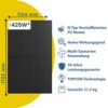 EPP Solar® 850W Balkonkraftwerk 800W komplett Steckdose - Inklusive Halterung - Balkonkraftwerk 800 Watt upgradebarer Wechselrichter 600W/800W – Bild 3