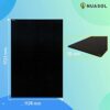 NuaSol Balkonkraftwerk 830W Solarmodul (2x415W) | 800W Wechselrichter | All Black Photovoltaik Solaranlage Steckfertig WIFI Smart | Plug & Play | inkl. Balkongeländehalterung eckig – Bild 7
