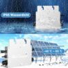 Wechselrichter 800W Wechselrichter Balkonkraftwerk Micro Wechselrichter 800W 4 Module PV Wechselrichter 800W Microwechselrichter IP65 Wasserdicht mit WiFi Mobiltelefon Überwachungssystem. – Bild 8