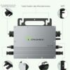 BLZLDD Wechselrichter 800w, Wechselrichter Balkonkraftwerk Grid-tie Inverter mit APP-Kontrolle, PV Wechselrichter - IP67 Wasserdicht- 5M Langes Anschlusskabel – Bild 4