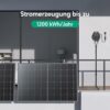 Zendure 840W Balkonkraftwerk 800W Komplett Steckdose - 840W (2x 420W) Solarmodule & 800W APsystems EZ1-M 800W Mikrowechselrichter, IP68 – Bild 2