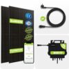 Balkonkraftwerk Komplettset 810Wp/800W - Ja Solar Solarmodule je 405Wp, Growatt Neo 800W Mikro-Wechselrichter mit WiFi, BC Kabel 5m, Photovoltaik Solaranlage PV Anlage für Haus Balkon Garten Terrasse