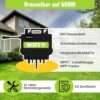 Balkonkraftwerk Komplettset 810Wp/800W - Ja Solar Solarmodule je 405Wp, Growatt Neo 800W Mikro-Wechselrichter mit WiFi, BC Kabel 5m, Photovoltaik Solaranlage PV Anlage für Haus Balkon Garten Terrasse – Bild 3