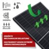 SUNNIVA® Balkonkraftwerk Black Frame 900/800W Solaranlage mit 800W Growatt Micro Wechselrichter mit WIFI Bluetooth, upgradebar drosselbar, 2x450W Solarmodule, 5m Kabel, Solarkabel, PV Anlage – Bild 8