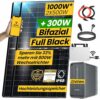 EPP.Solar® 1000W/800W Balkonkraftwerk mit Speicher Komplettset 2,24 kWh Marstek B2500-D Speicher mit HMS 800W WIFI Wechselrichter Smart Mini Anlage