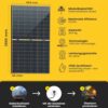 EPP.Solar® 1000W/800W Balkonkraftwerk mit Speicher Komplettset 2,24 kWh Marstek B2500-D Speicher mit HMS 800W WIFI Wechselrichter Smart Mini Anlage – Bild 3