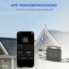 600W-800W Micro-Wechselrichter für Solarmodule mit WiFi & Bluetooth, Microinverter Inverter Marstek Solar Inverter MPPT App Steuerung Plug & Play Balkonkraftwerk, IP67 Wasserdicht für Mini-PV – Bild 5