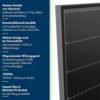 SPAUN Balkonkraftwerk 1560Wp | 800W Komplettset mit bis zu 2028Wp bifazialer PV-Leistung und 5m Anschlusskabel zum Einstecken in die Steckdose - Wifi Fernüberwachung, Mini-PV-Anlage – Bild 3