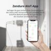 Zendure SolarFlow Balkonkraftwerk mit Speicher, Hub 2000 mit 1800 W Solar Eingang, 1200W Ausgang, AB2000S 1920 Wh LiFePO4 Akku, 1720W bifacial Solarpanels, APsystems EZ1-M 800W Mikrowechselrichter – Bild 7
