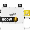 SUNNIVA® 1196W/800W Solaranlage Balkonkraftwerk Micro Inverter Fox ESS Set Monokristallin genehmigungsfrei Solarpanel Solarmodul Photovoltaikanlage – Bild 2