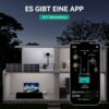 B2500 Balkonkraftwerk mit Speicher 800W Mikrowechselrichter, Marstek 2240Wh LiFePO4 Akku 6000 Ladezyklen, Erweiterbar auf 6720Wh, Einfache Installation, IP65 wasserdicht & staubfest – Bild 6