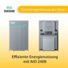 VALE Balkonkraftwerk Bifazial 1.780 Wp Full Black - 800 Watt APsystems Wechselrichter - AIO 2400 Solarbatterie - Solarpanel Set mit Speicher - 5m AC-Kabel – Bild 6