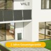 VALE Balkonkraftwerk Bifazial 1.780 Wp Full Black - 800 Watt APsystems Wechselrichter - AIO 2400 Solarbatterie - Solarpanel Set mit Speicher - 5m AC-Kabel – Bild 7