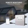 BENY Mikro Wechselrichter 800W für Balkonkraftwerk- Grid-tie Inverter mit WLAN & Bluetooth, APP-Kontrolle- Wechselrichter 800W bis 600W Einstellbar- Plug und Play – Bild 5