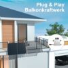 BENY Mikro Wechselrichter 800W für Balkonkraftwerk- Grid-tie Inverter mit WLAN & Bluetooth, APP-Kontrolle- Wechselrichter 800W bis 600W Einstellbar- Plug und Play – Bild 6